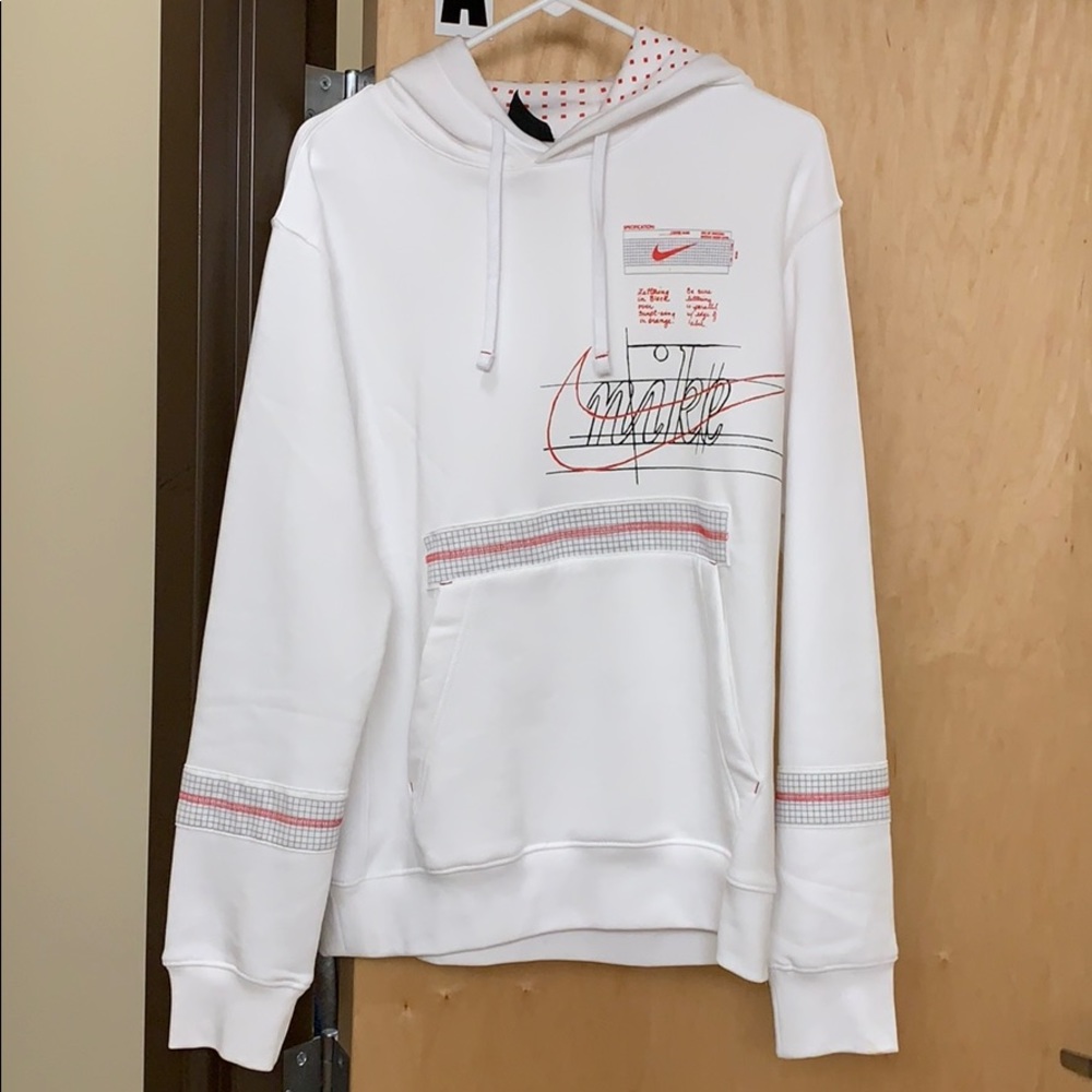 White Nike Hoodie